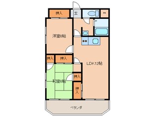 アシーナ京町の物件間取画像